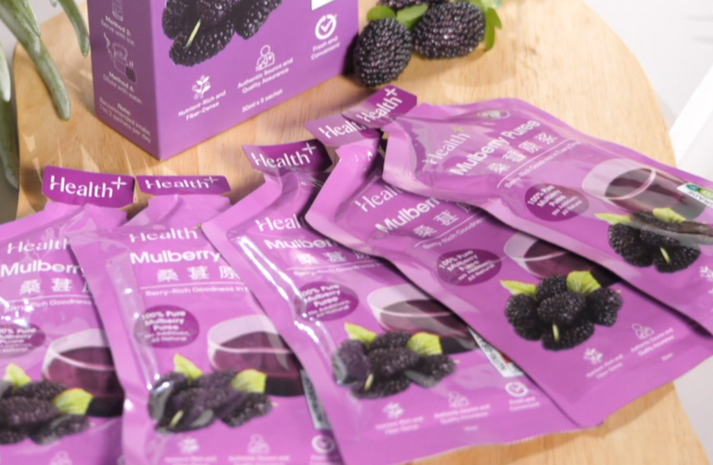 Mulberry juice puree